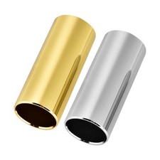 2 Pieces Stainless Steel Slides For Guitar Sringed Instrument