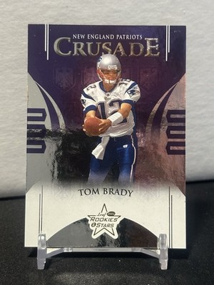 2004 Leaf Rookies & Stars - Crusade Tom Brady #C-25 Purple /250 🔥📈 GOAT