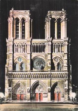 75 PARIS NOTRE DAME DE PARIS ILLUMINATED