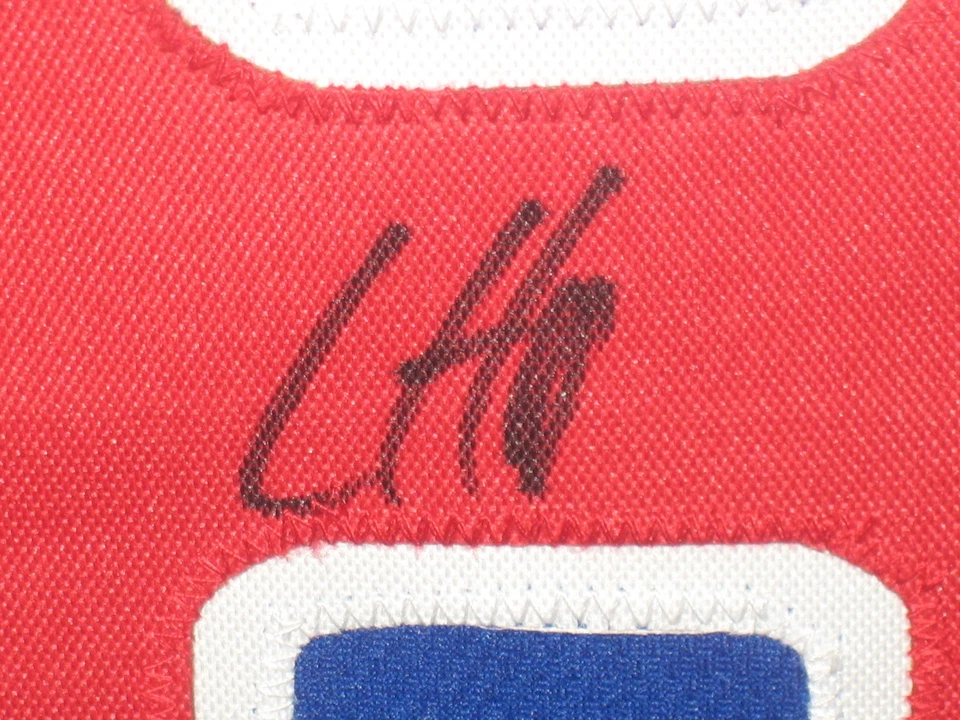 Ian Happ Signed Autograph Custom Logo Jersey JSA Certified XL Chicago Cubs Auto - Image 3 of 4