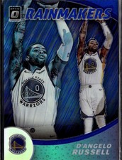 2019-20 Donruss Optic #3 D'Angelo Russell Rainmakers Blue #/49