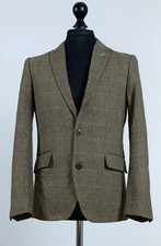 Gianni Feraud Italy Tweed Jacket Blazer Men's Size 38