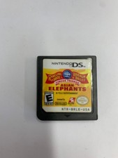 Ringling Bros Circus Friends Asian Elephants Nintendo DS Loose Cart Authentic