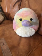 Brindle The Platypus Rainbow Tie Dye Squishmellow