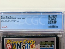 NES Nintendo RIVER CITY RANSOM - CGC Graded 7.5