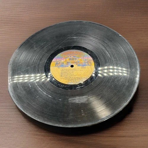 Kiss Alive II Vinyl Record LP Album 2 Only No Sleeve Record Only 1977 Vintage