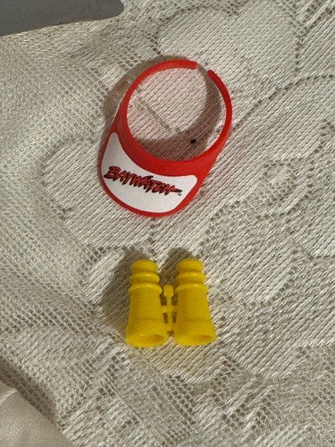 Costume da bagno e accessori vintage Barbie anni 80 90 Baywatch rosso - Foto 8 di 10
