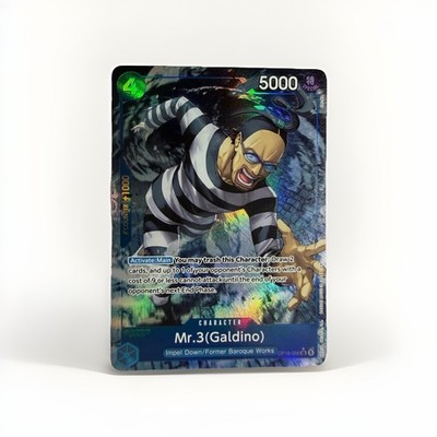 Mr.3(Galdino) (056) (Alternate Art) - The Time of Battle (OP16) English