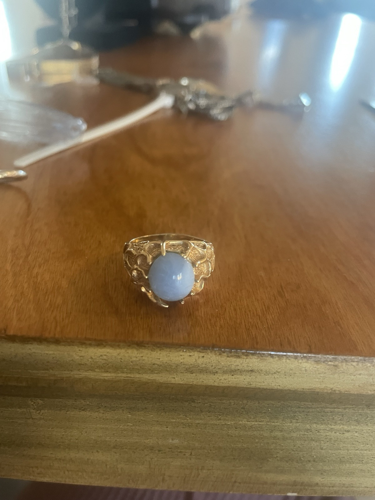 14 karat solid gold ring - image 9