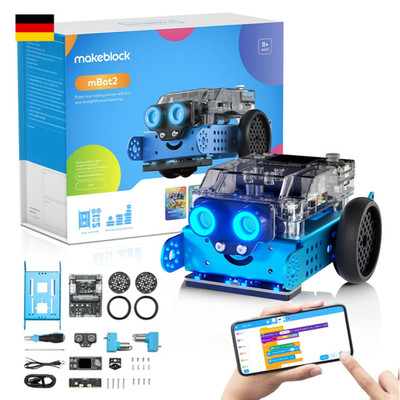 Makeblock mBot 2 Programmierbarer Roboter AI WiFi Scratch Python STEM Bausatz