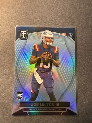 2024 Panini Totally Certified Joe Milton III  New England Patriots Silver #144