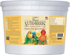 LAFEBER'S Classic Nutri-Berries Pet Bird Food, Made with Non-GMO and Human-Grade
