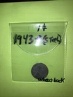 1943-P Steel Lincoln Wheat Cent 1c Circulated Penny FREE SHIPPING