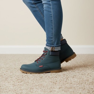 Levis Levi's Stiefelette Stiefel Boots Blau Dunkelblau Neu 38