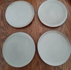 4 VTG FRANKOMA POTTERY WESTWIND WOODLAND MOSS 7" SALAD/DESSERT PLATES 6G