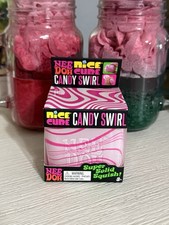 New Sealed Schylling NeeDoh Nice Cube Candy Swirl Authentic Pink/White