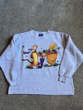 Vintage 90s Winnie The Pooh Tigger Sweatshirt Crewneck Size Large
