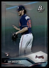 Ian Anderson 2021 Bowman Platinum #3 Braves MLB READ FREE SHIPPING AutographDen