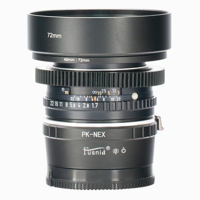 Asahi SMC Pentax-M 50mm F1.7 Cine Mod Prime Portrait Lens | Sony E