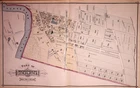 1876 Plat Map - Hackensack, Bergen, NJ / Arcola, Cherry Hill, Oradell on Reverse