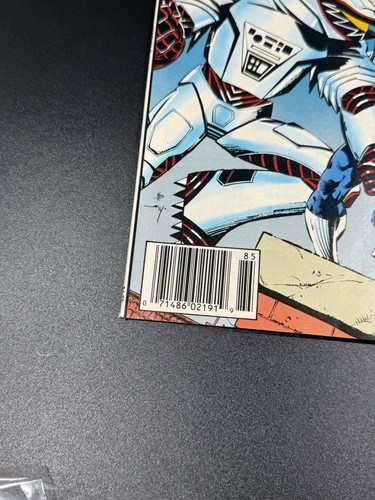The Punisher #1 UPC Code Super-Sized Annual The Evolutionary War (1988) - Picture 2 of 6