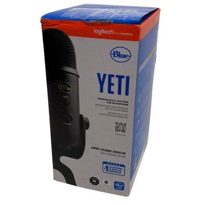 Logitech 2643 Blue Yeti Four Pattern USB Microphone