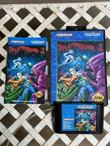 Splatterhouse 2 (Sega Genesis, 1992) Complete CIB Collectible