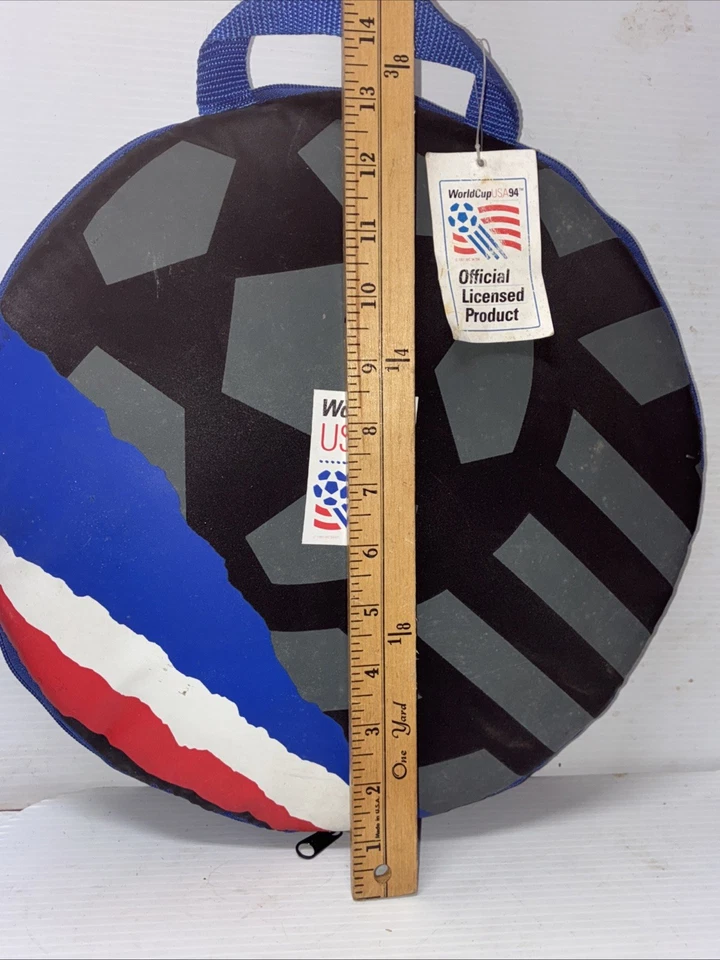 Vintage World Cup USA 94 Stadium Seat Cushion Bag NOS w/ Tag (FC59-TOP-Q5086 - Image 2 of 4