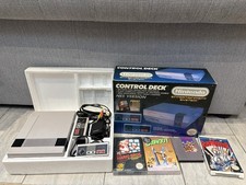 Nintendo NES Control Deck Console boxed - VGC + 3 More Games - SAMEDAY Post
