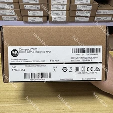 New Sealed AB 1769-PA4 Allen-Bradley SER A CompactLogix Power Supply Module US