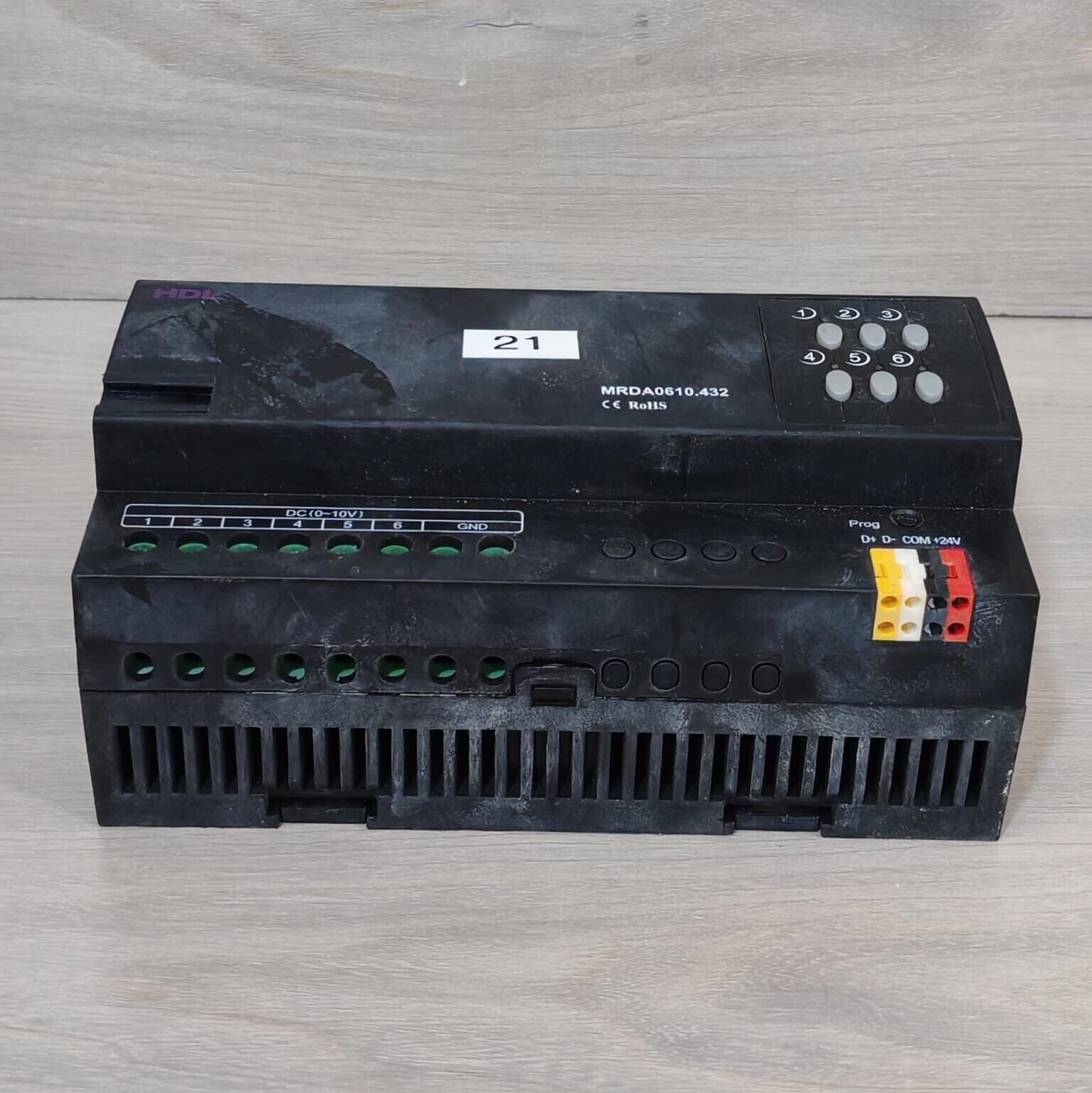 HDL MRDA0610.432 HDL MRDA0610.432 F/W HDL-V04.01U HDL 6CH 10A 0-10V BALLAST CONTROLLER- W/O ACCS 6