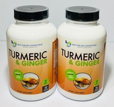 Turmeric  Ginger Supplement 2 Pack 360 Capsules