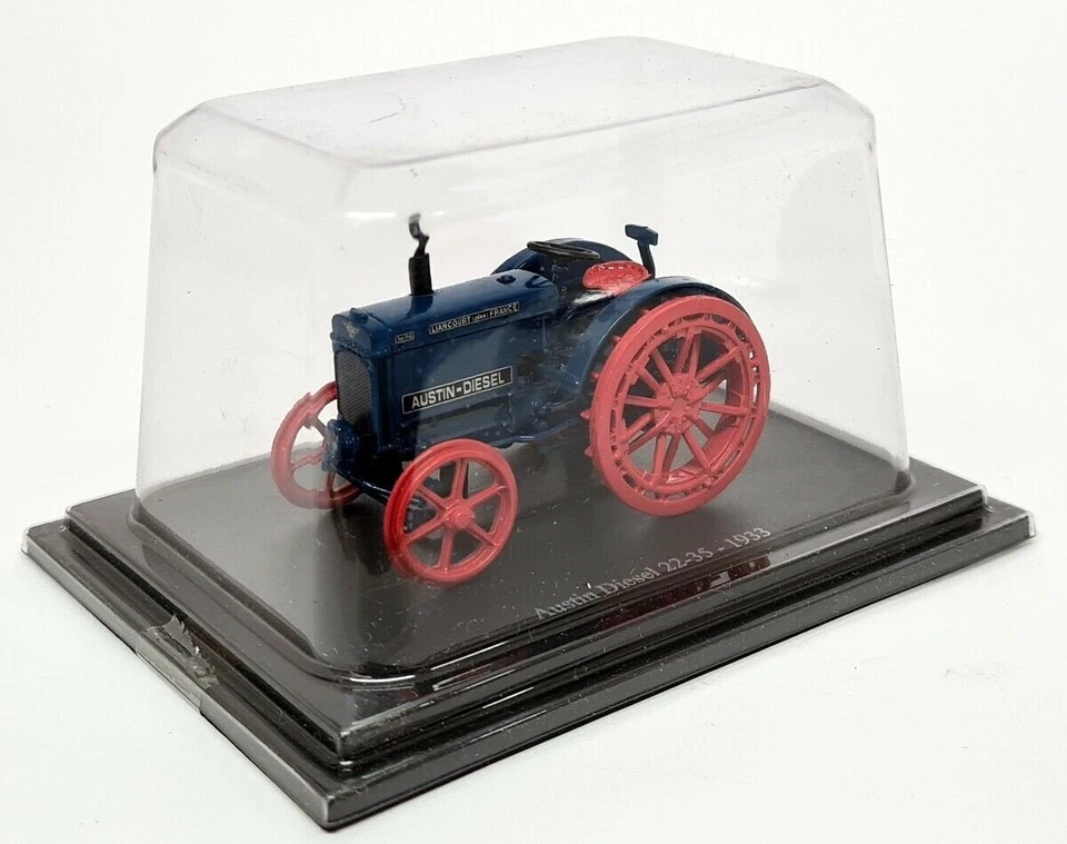 Hatchette 1/43 Scale - Austin Diesel 22-35 Blue Diecast & Plastic model tractor - Image 2 of 3