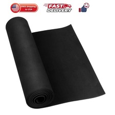 Black EVA Foam Sheet, 1-10mm ThickEVA Foam Cosplay, 49"x13.5" with High Densi...
