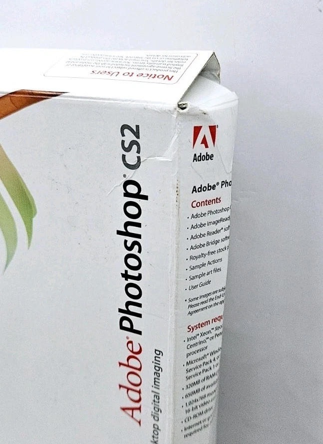 Adobe Photoshop CS2 Macintosh EDUCATION software Cd's, 2005 vintage - Image 2 of 4