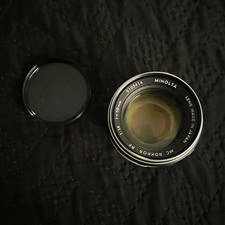 Minolta MC Rokkor-PF 58mm f/1.4 Manual Focus Lens Minolta MC Mount