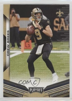 2019 Panini Playoff Drew Brees #146 HOF n1u