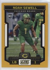 2023 Score Rookies Gold Noah Sewell #396 2qw
