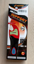Full Length Arch Support Orthotic Insoles for Plantar Fasciitis Joint Pain NIB