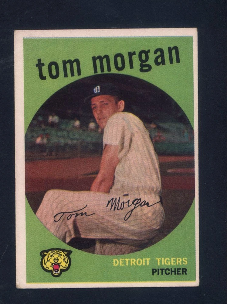 Tom Morgan trading card