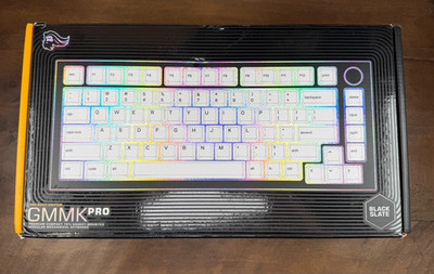 Glorious GMMK PRO 75 TKL 75% Pre-Built Gaming Keyboard - Black BRAND NEW