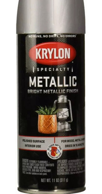 Krylon Metallic Paintull Aluminum. NEW! FREE SHIPPING!            EB