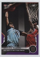 2021 Topps Now Overtime Elite Online Exclusive Purple 22/25 Dominick Barlow 8nf