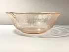Pink Depression Glass Fruit Bowl MacBeth-Evans American Sweetheart