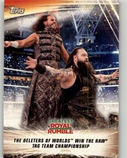 2019 Topps WWE SummerSlam The Deleters of World #54