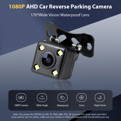 XTRONS AHD 1080P Car Parking Reversing Camera Rear View Waterproof Night Vision