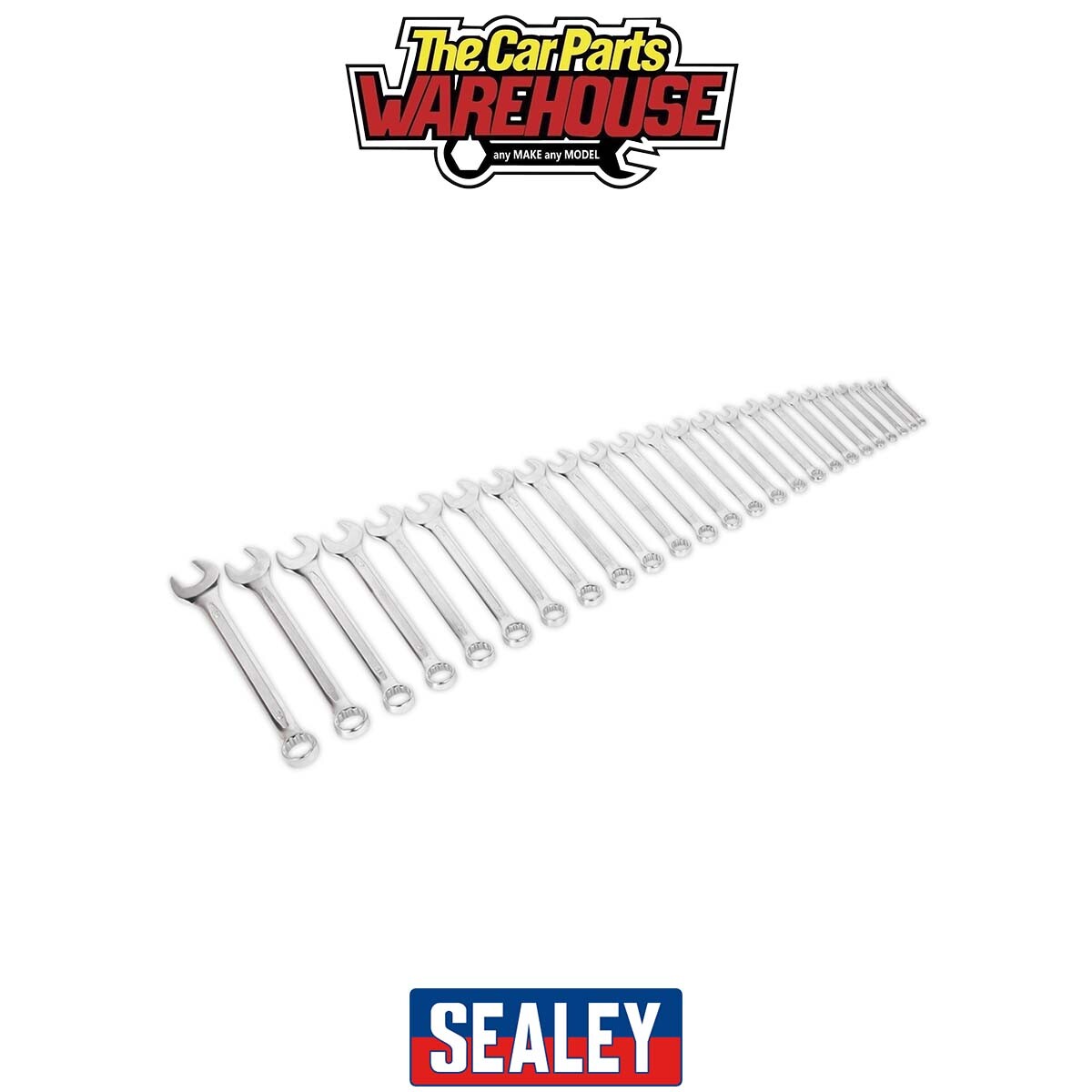 Sealey AK63253 Premier Combination Spanner Set 25pc