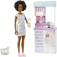 Barbie Heladería Juego con Accesorios par…