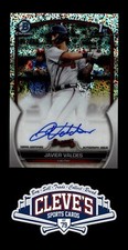 2023 BOWMAN CHROME JAVIER VALDES AUTO 138/299 SPECKLE REFRACTOR 