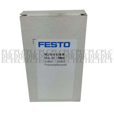 NEW Festo VL/0-3-1/8-B 7803 Pneumatic Valve